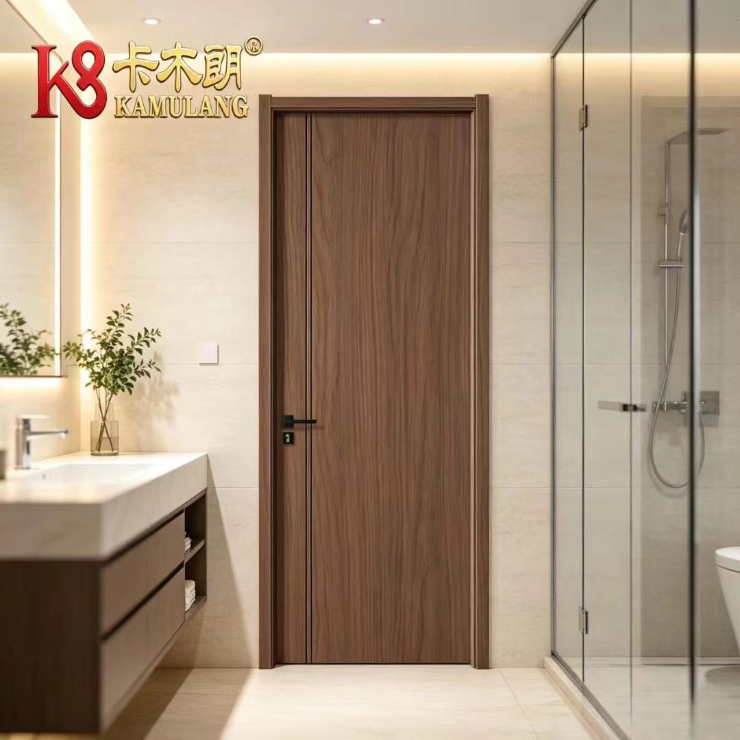Pintu kayu solid